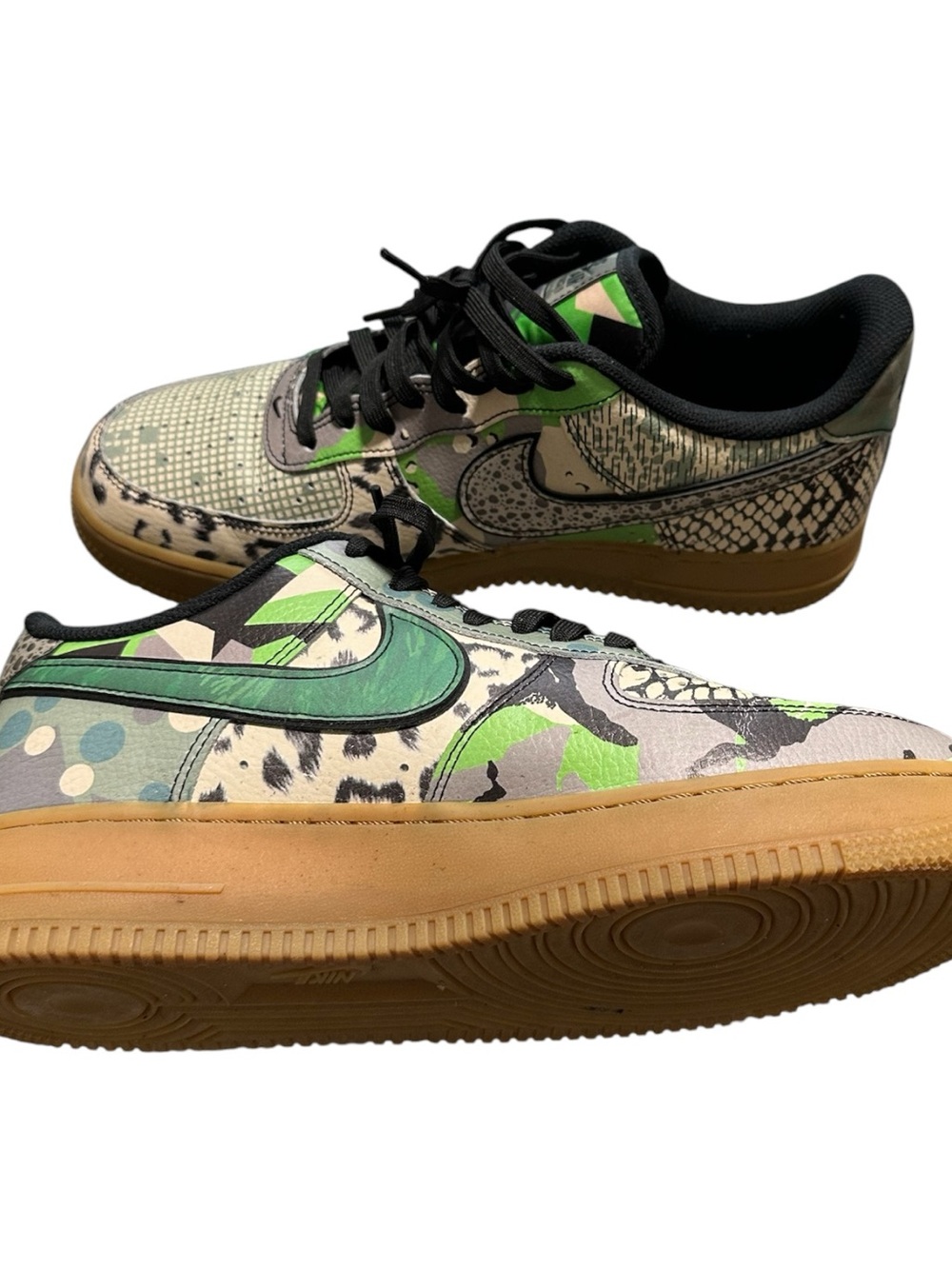 Nike Air Force 1 Low City of Dreams Men’s Size 10.5 Custom CT8441-002 preowned - Picture 4 of 7